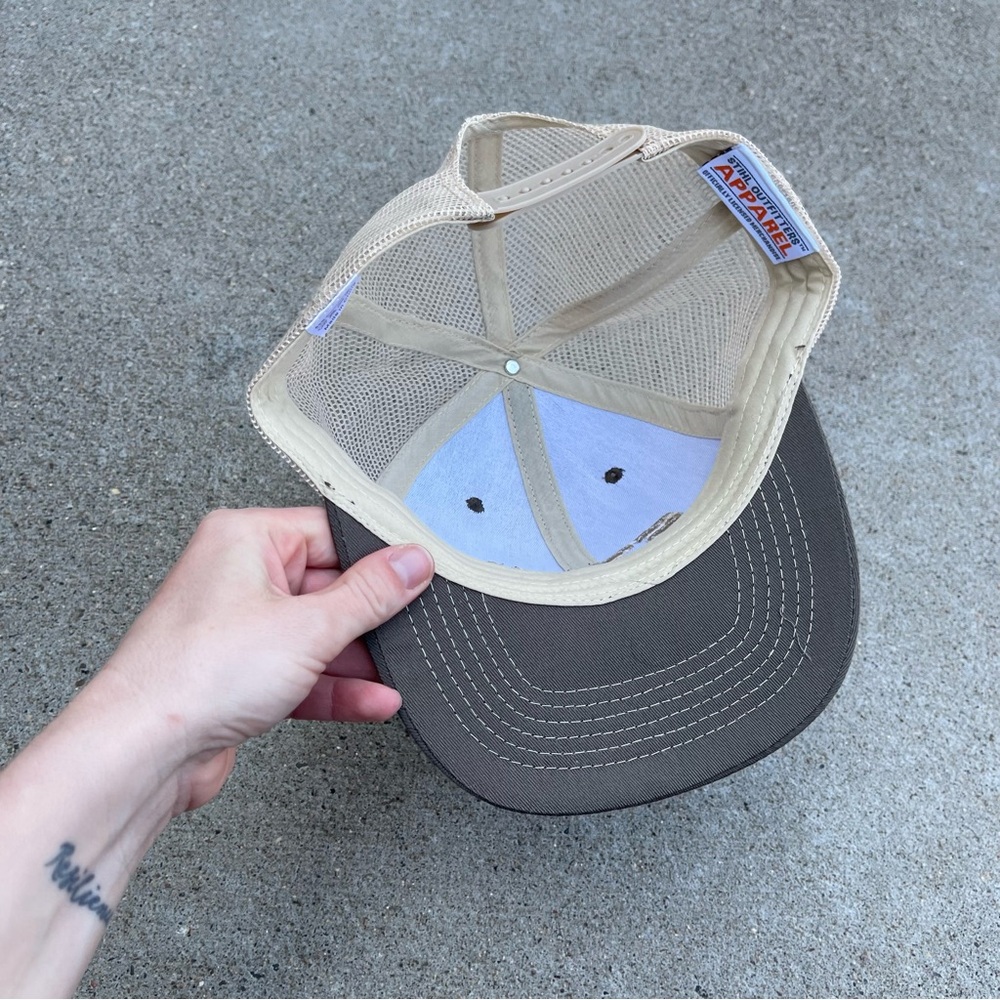 Stihl Men’s Brown On Brown Trucker Hat OSFM - Picture 5 of 5
